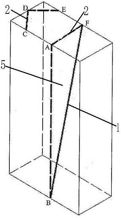 An installation method for hydraulically filling flexible water filter pipes in underground mined-out areas