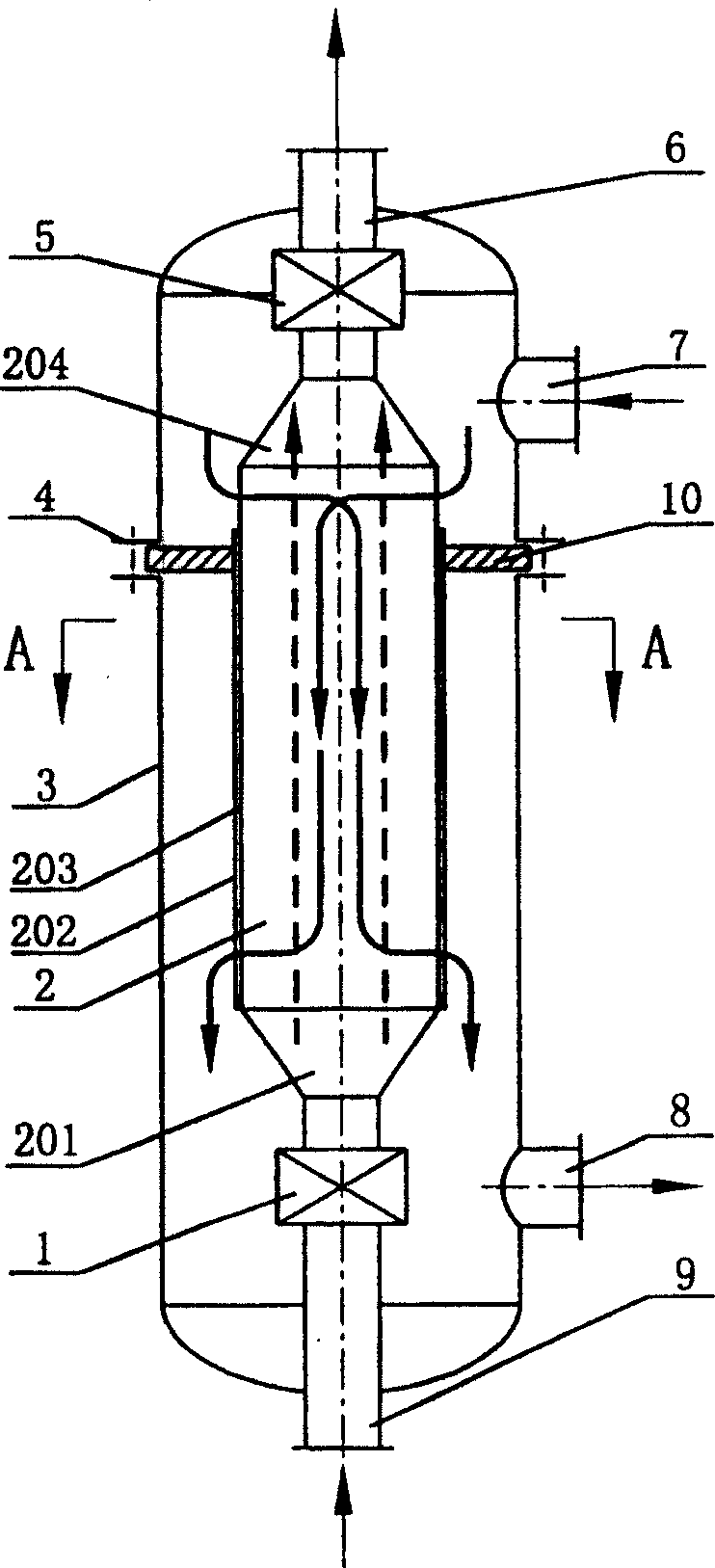 Plate-shell type heat exchanger