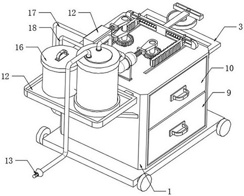 Sputum aspirator suitable for hospital nursing