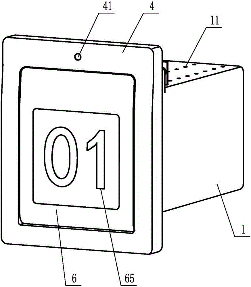 Cellphone charging device for charging square cabin