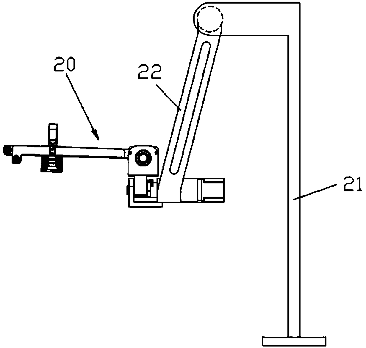 A position-adjustable autonomous arm rehabilitation training device