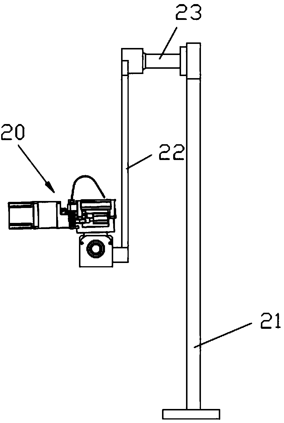 A position-adjustable autonomous arm rehabilitation training device