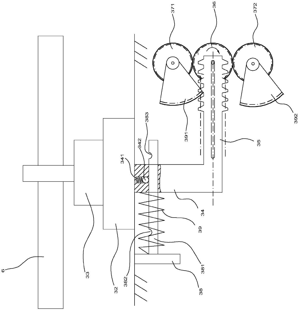 A kind of arc punching equipment and arc punching method at both ends of circular tube