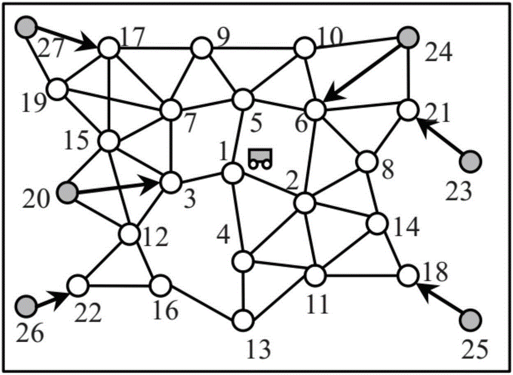 Moving path planning method for mobile data collector in wireless sensor network