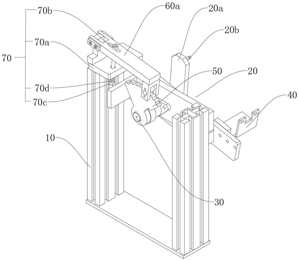 Inhaul cable waveform load testing mechanism