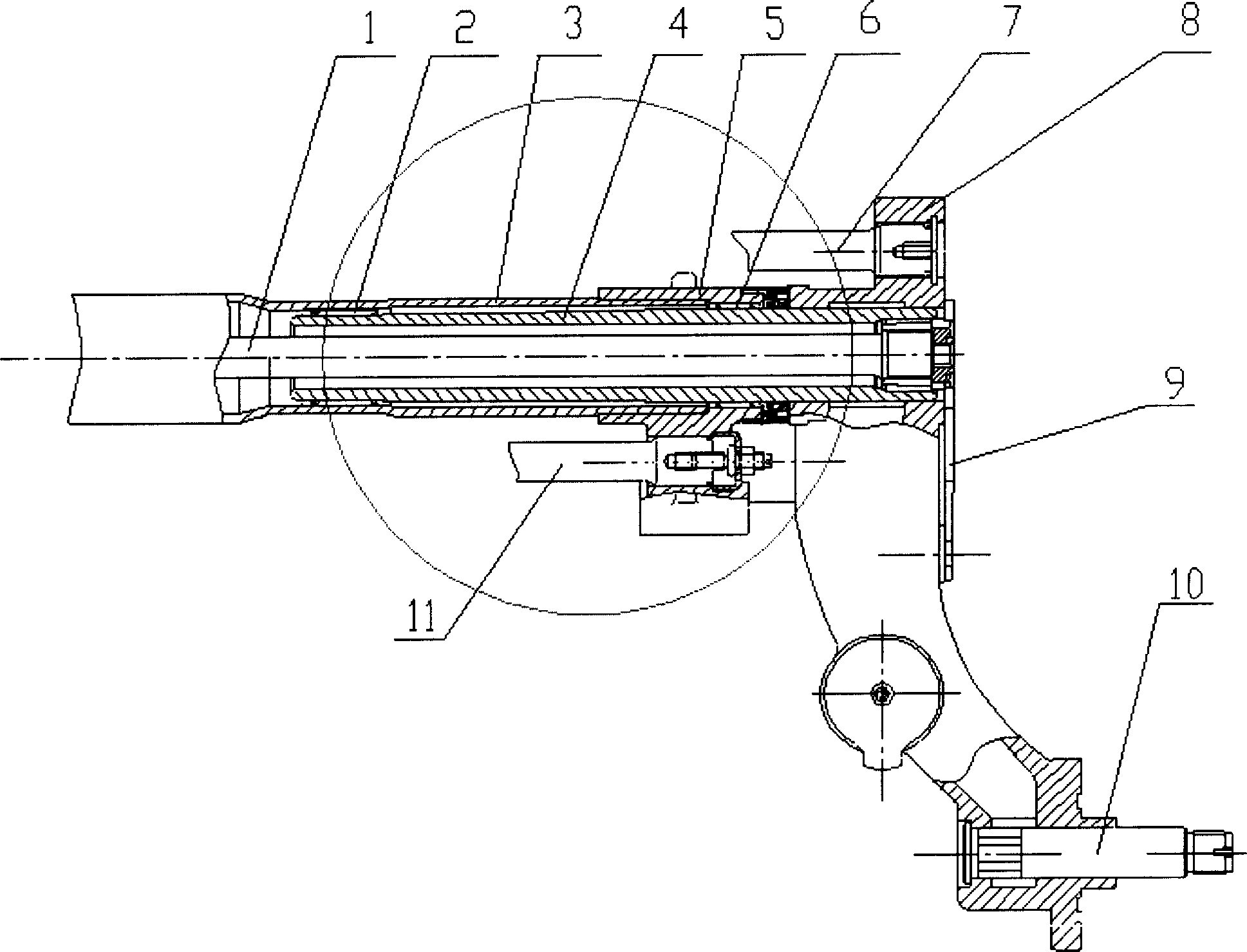 High rigidity riding vehicle rear axle