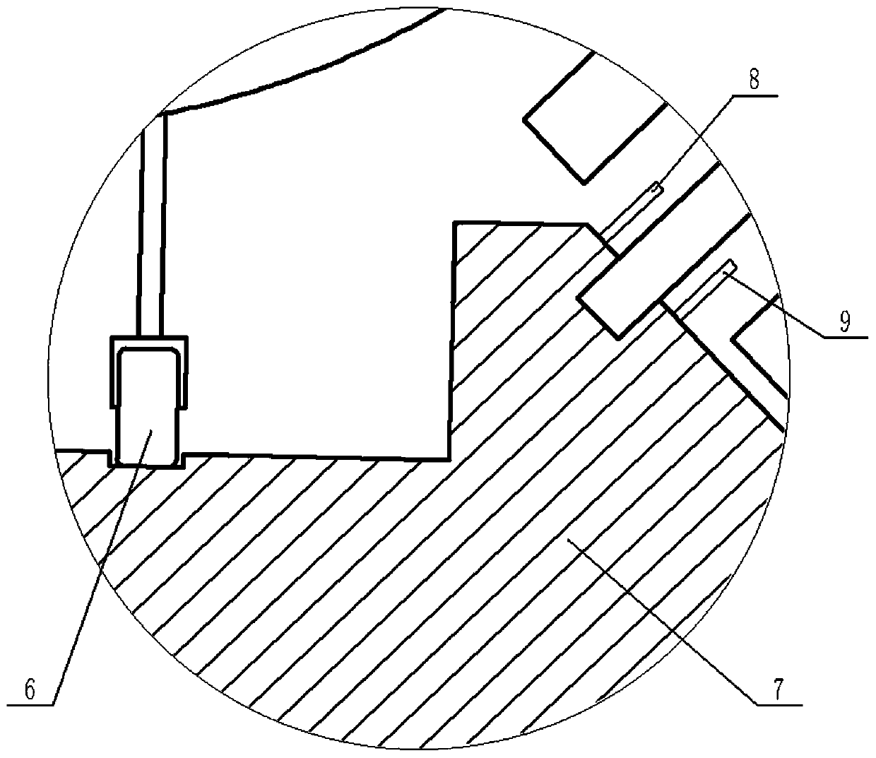 An eds support system for vacuum tube maglev train