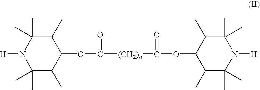 Coloured composition with increased stress cracking resistance