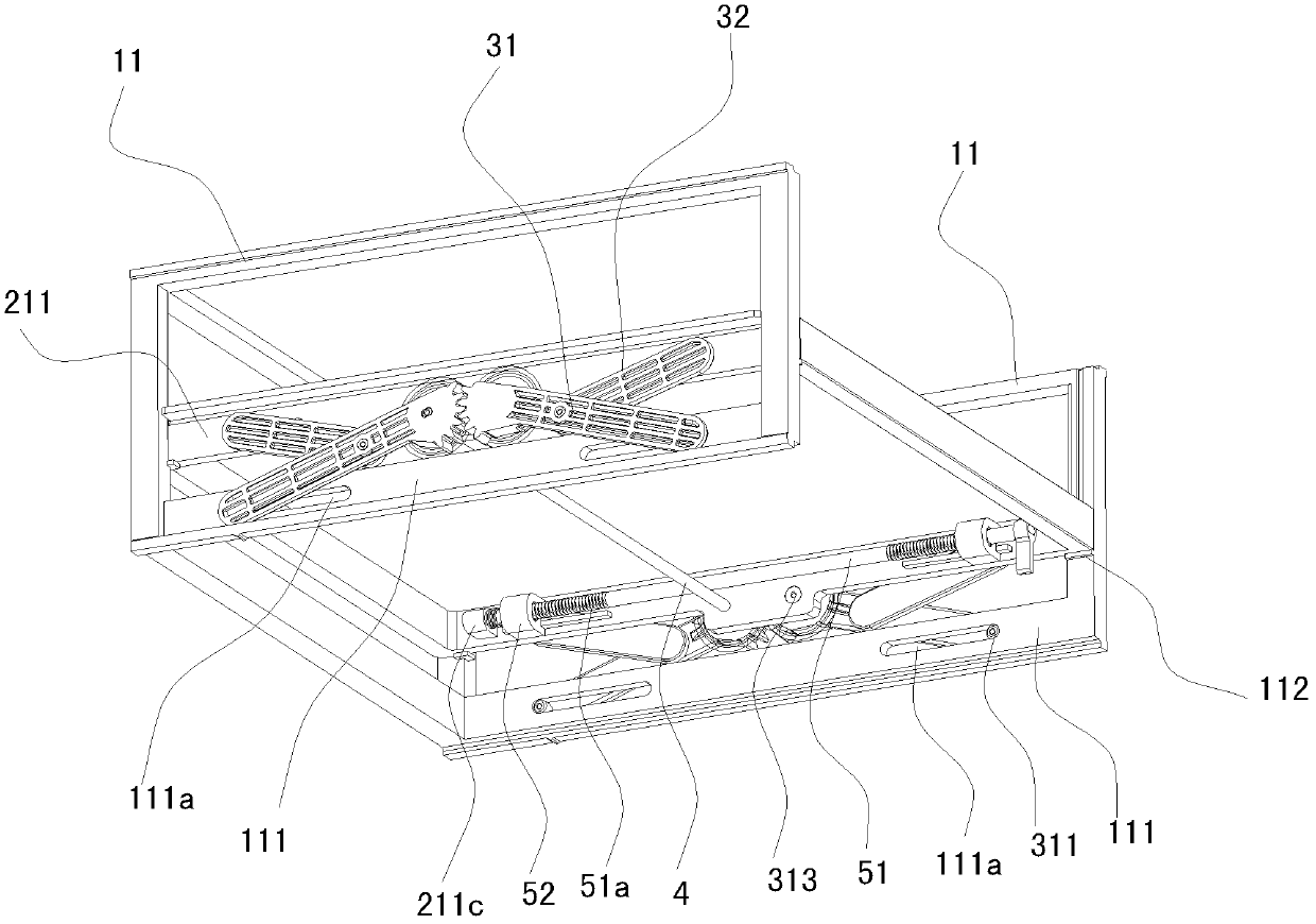 Refrigerator shelf component and refrigerator