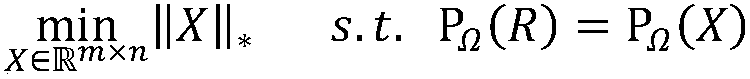 Shilling attack resistance recommendation algorithm based on matrix completion