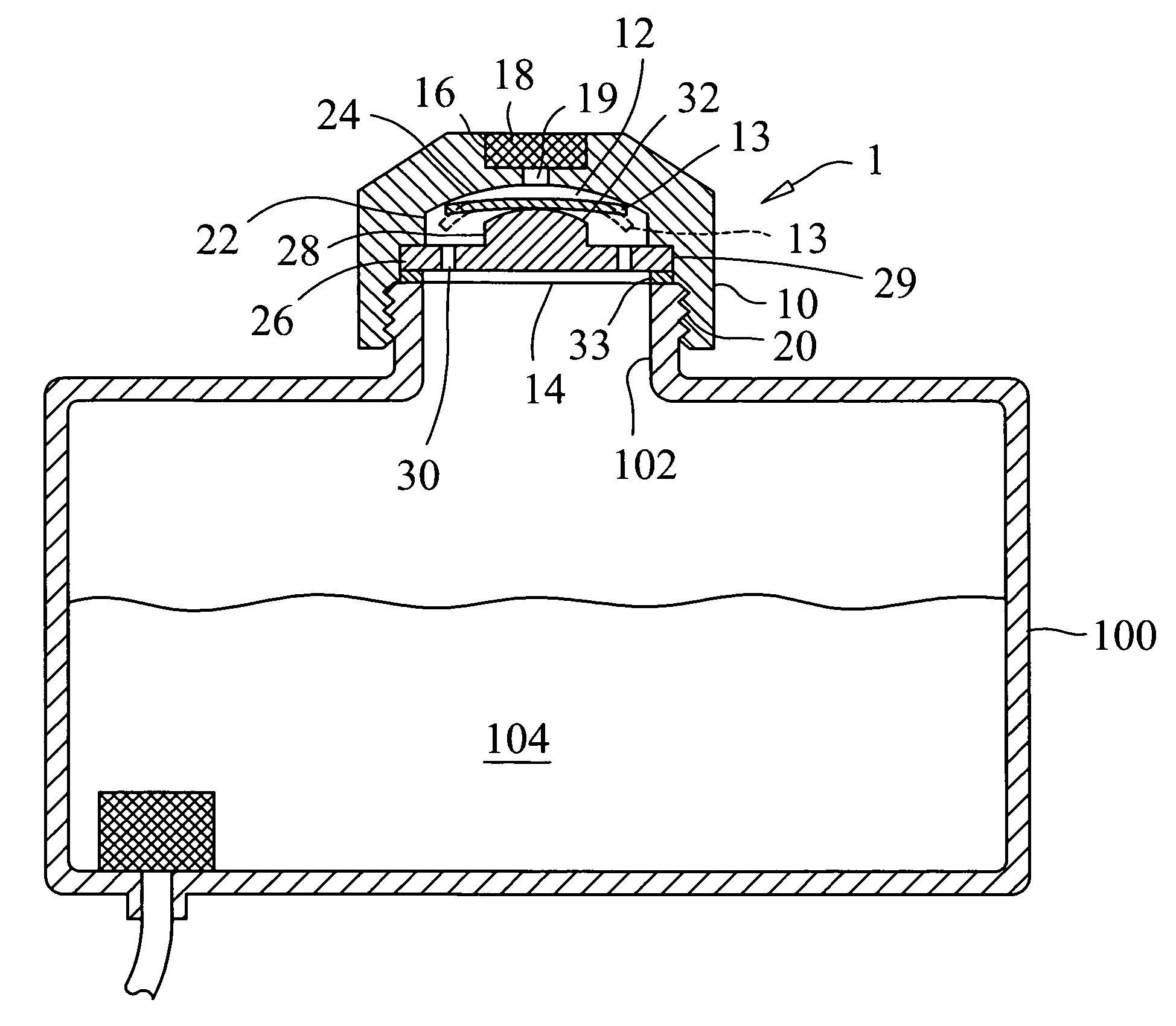 Fuel tank venting system