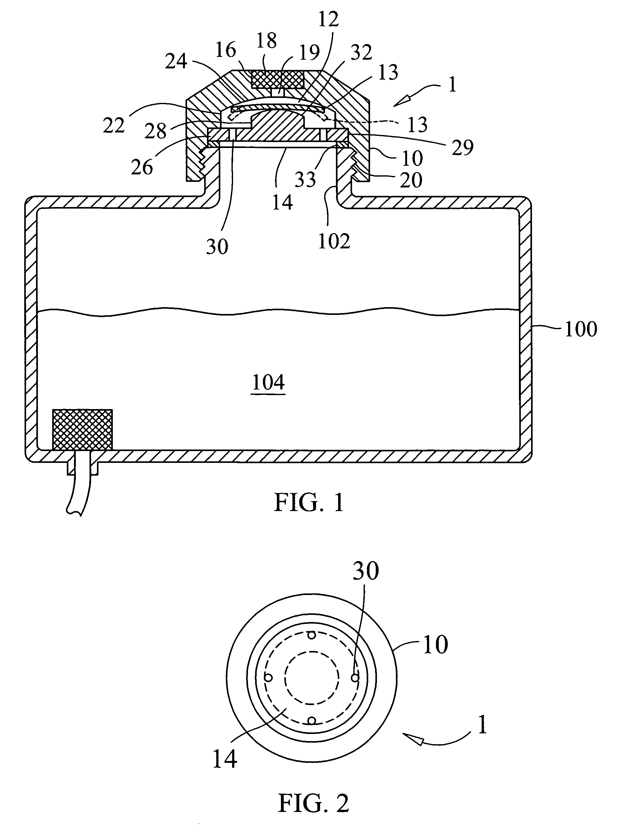 Fuel tank venting system