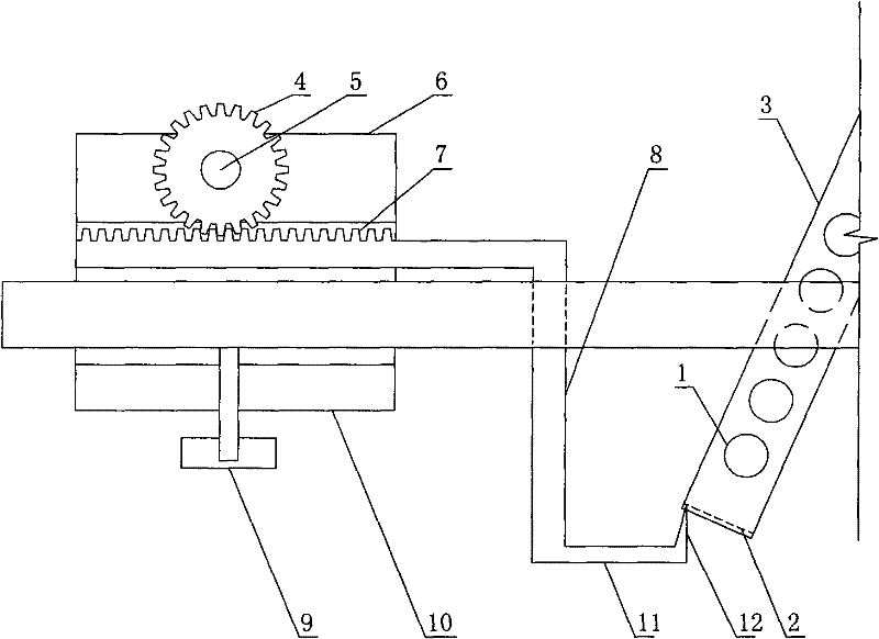 Balance swing rod and starting drive thereof