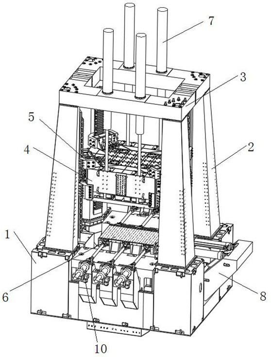 Ten-thousand-ton-level multifunctional test system