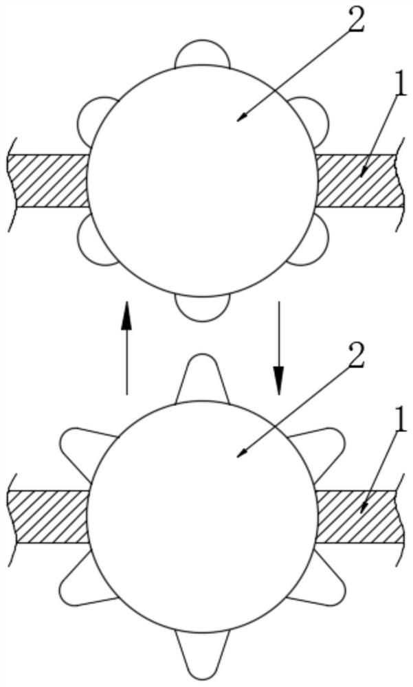 Silicon wafer acid cutting method adopting double-state circulation enrichment technology