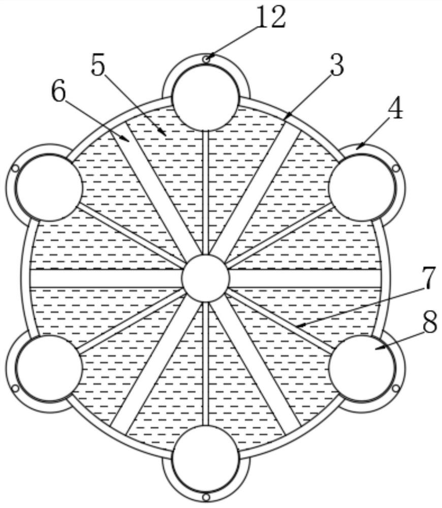 Silicon wafer acid cutting method adopting double-state circulation enrichment technology