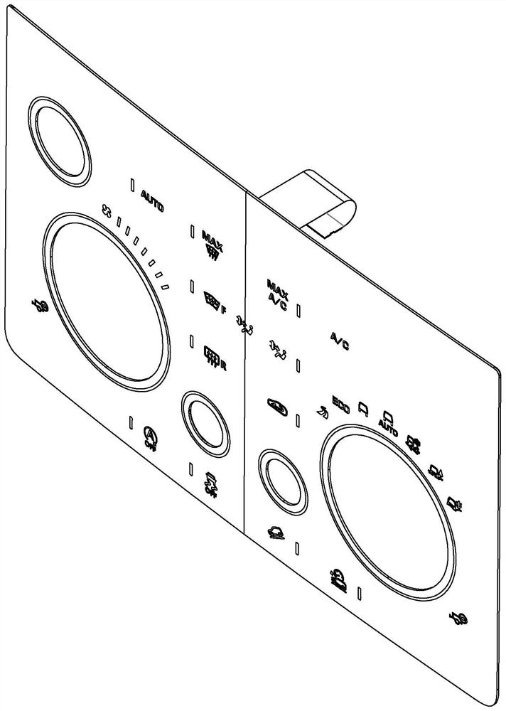 Preparation method of automobile touch control operation LENS assembly and preparation method of panel assembly