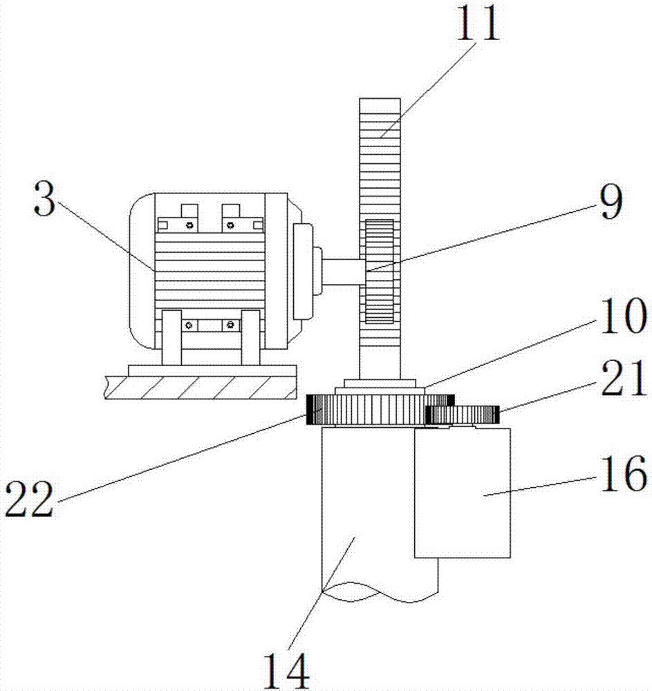 Aluminum alloy hub drilling device