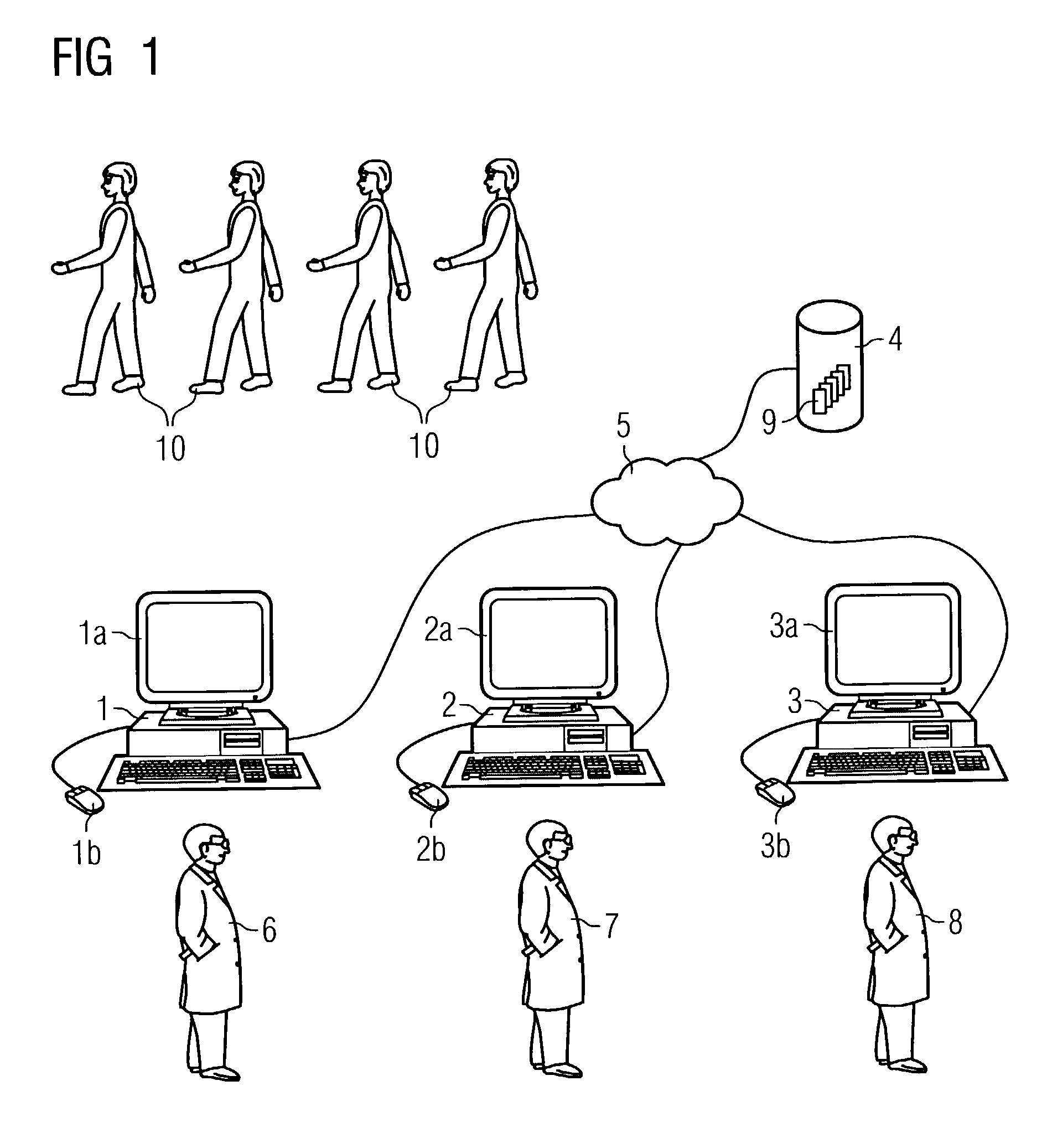 Method and system for supporting the evaluation of a picture of an eye