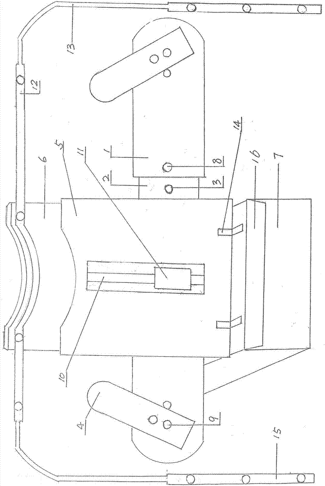 Movable myopia-prevention and kyphosis-prevention device