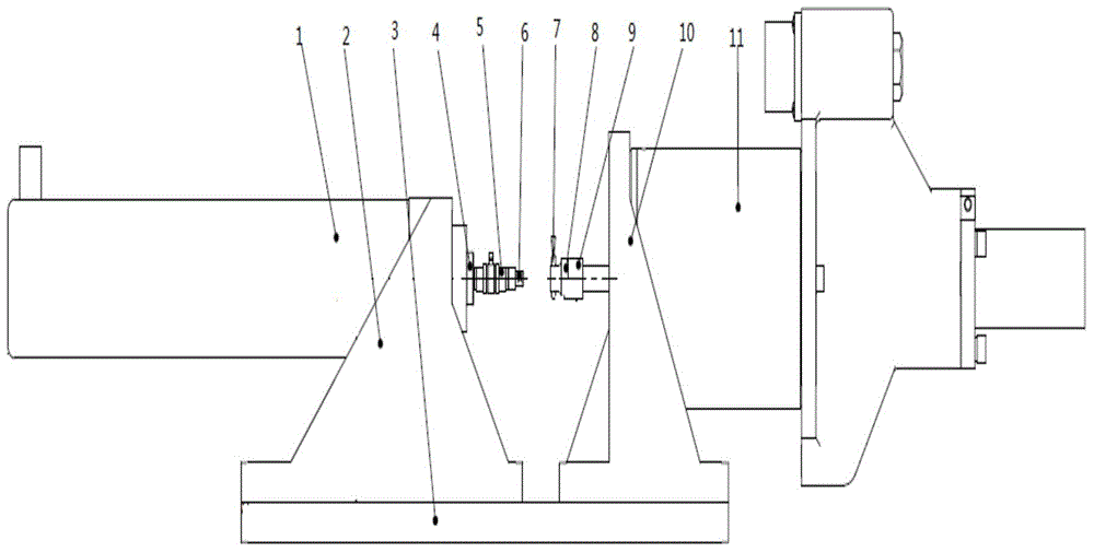 Dynamic and static performance testing device of proportion electromagnet