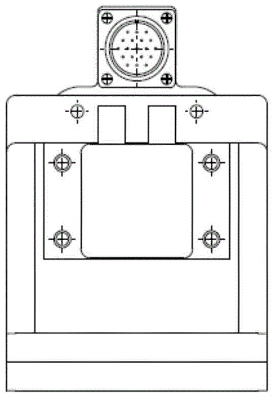 Dynamic and static performance testing device of proportion electromagnet