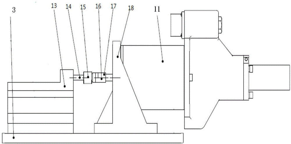 Dynamic and static performance testing device of proportion electromagnet