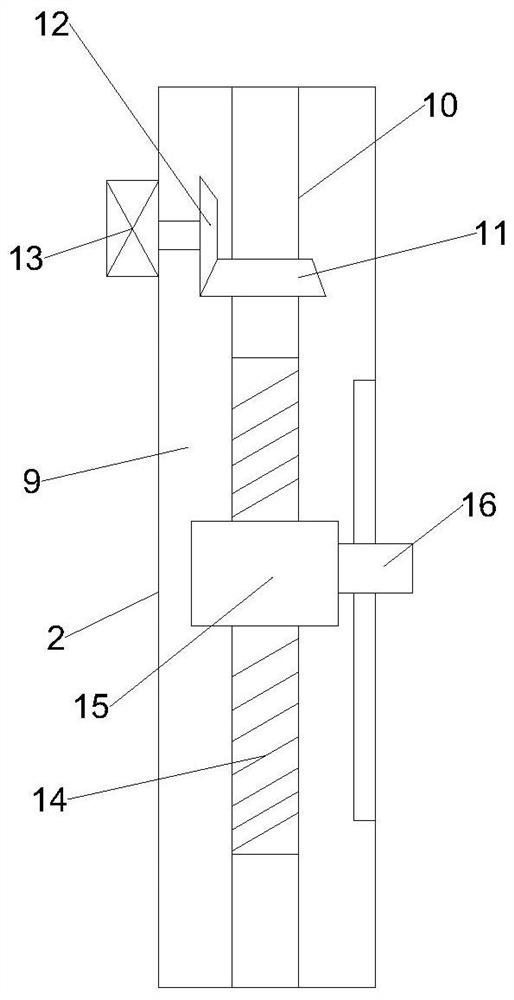 Ecological restoration device for acid soil in mining area