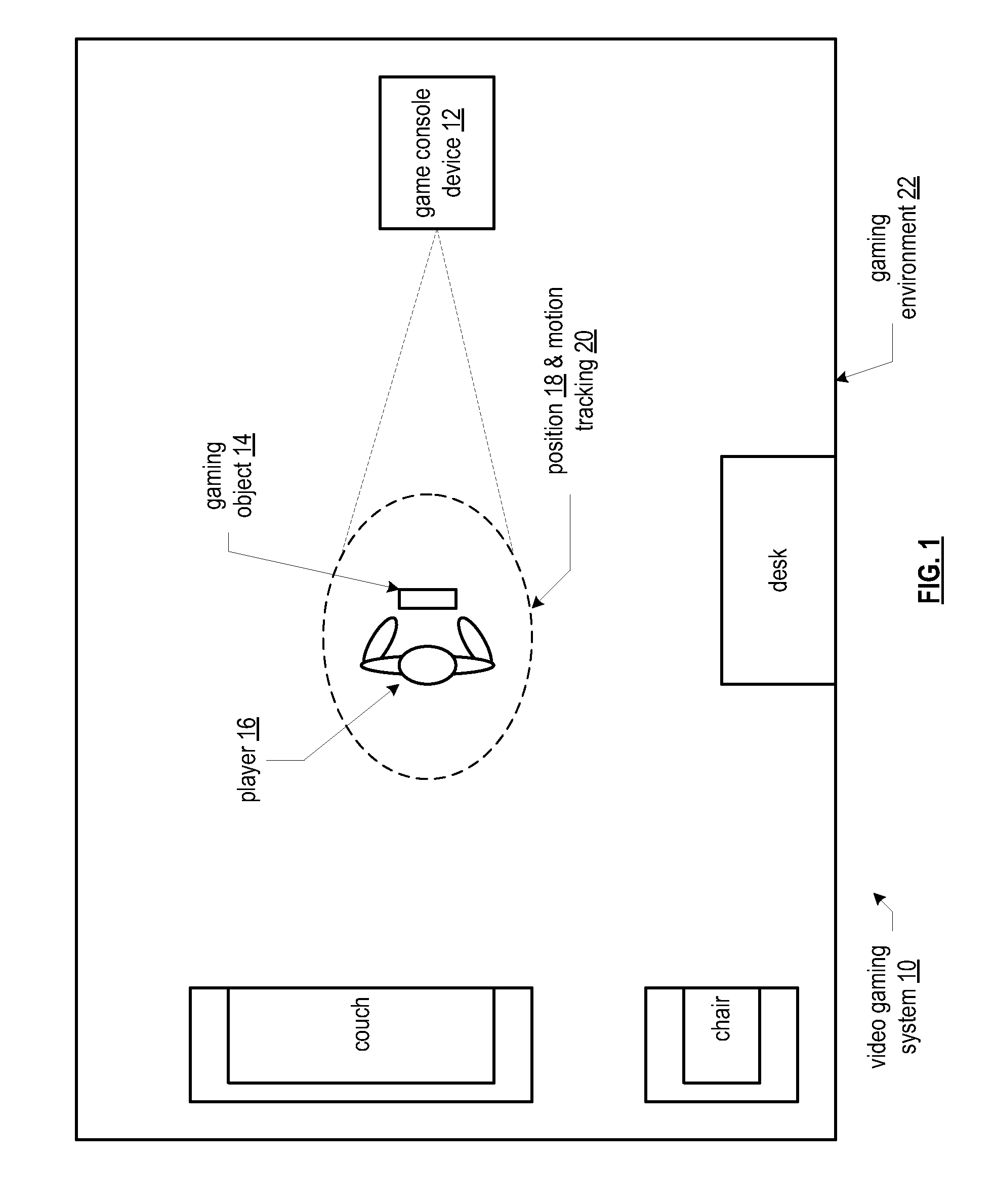 Position and motion tracking of an object