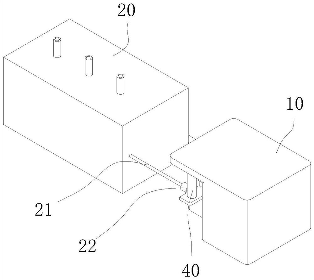 Cleaning device for nozzle system of flow cytometer and cleaning method