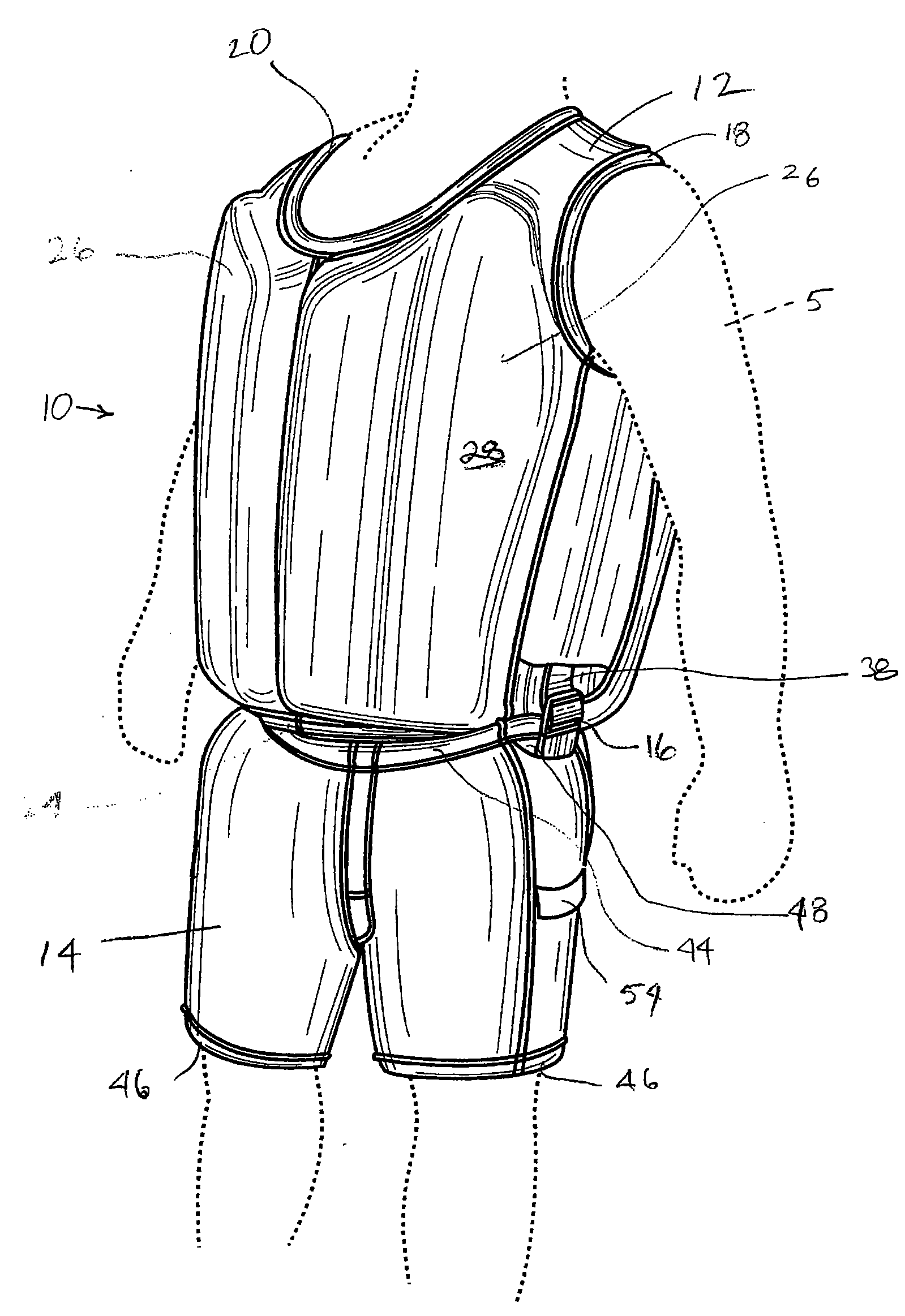 Buoyant Swim Garment