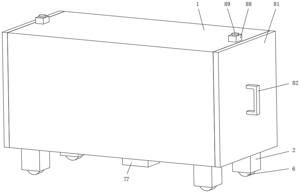 Multifunctional movable collecting trolley for vegetable picking