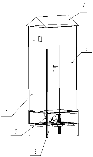 Temperature-adjustable and humidity-adjustable protection electrical cabinet device and adjustment process