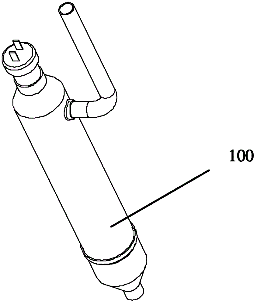 Refrigerant heating device