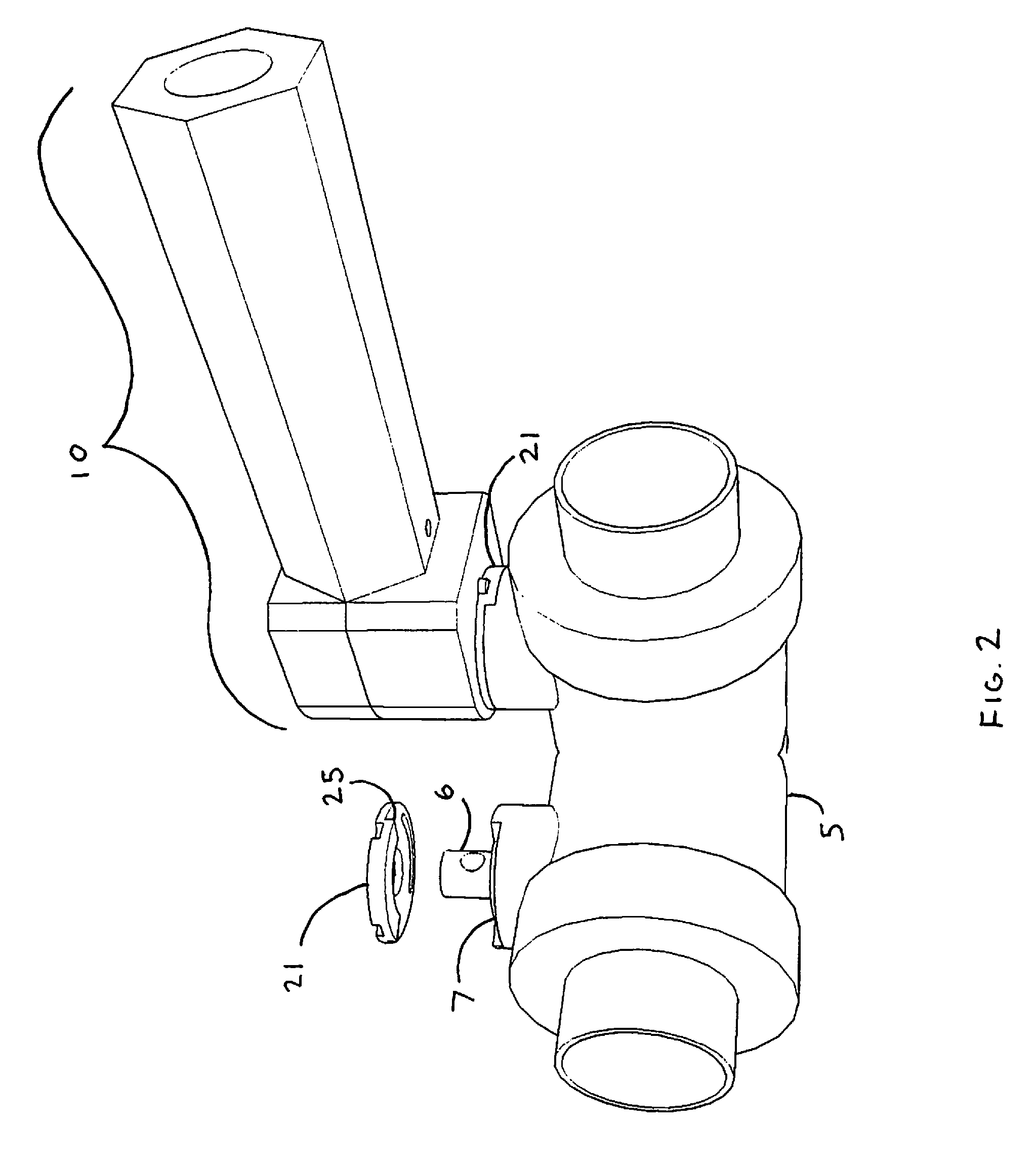 Locking Y-Valve