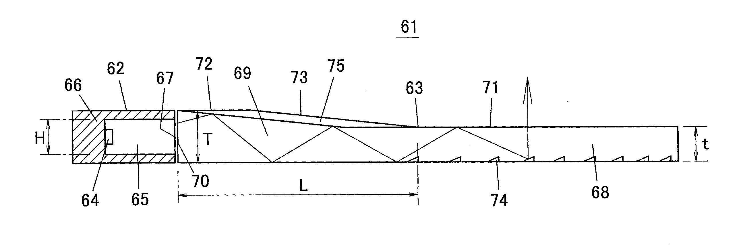 Surface light source device