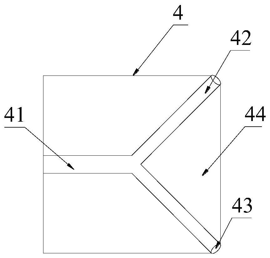 A spray mixing device for ozone denitrification