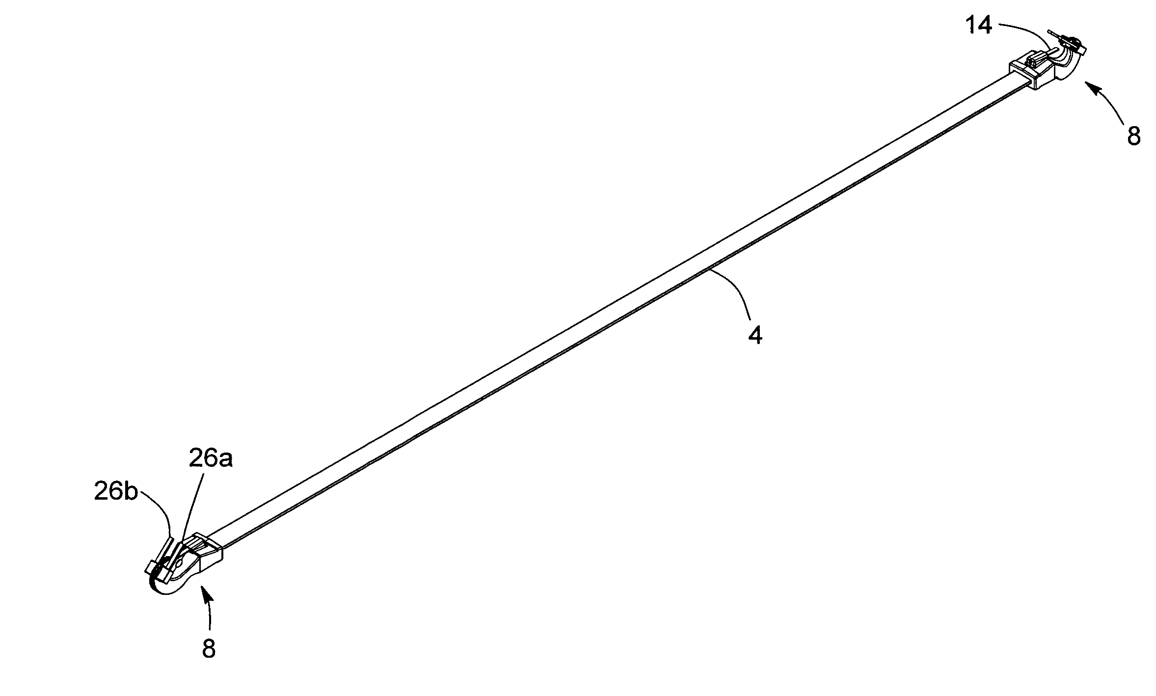 Hook with holding means and method for holding down underground tank with a strap