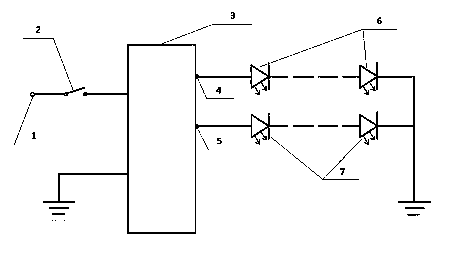 LED power source, LED lamp and LED driving device