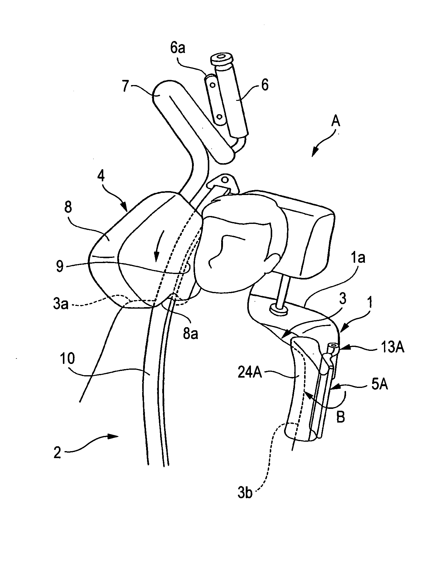 Occupant restraint device and occupant restraint system