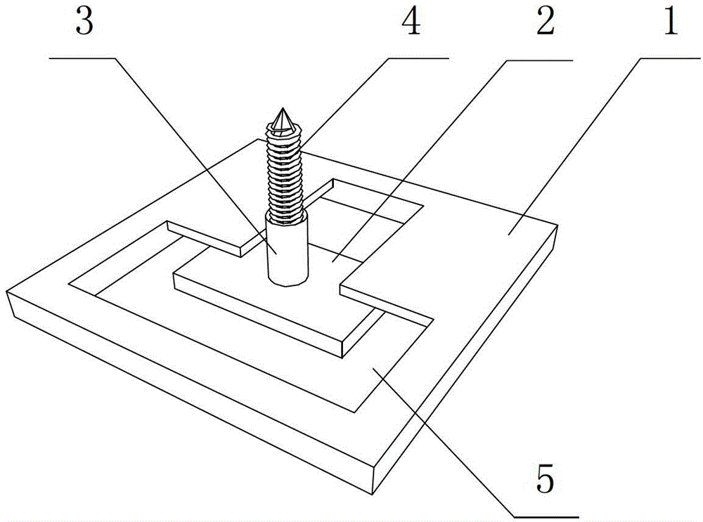 Irregular terrazzo facing high precision control positioning method