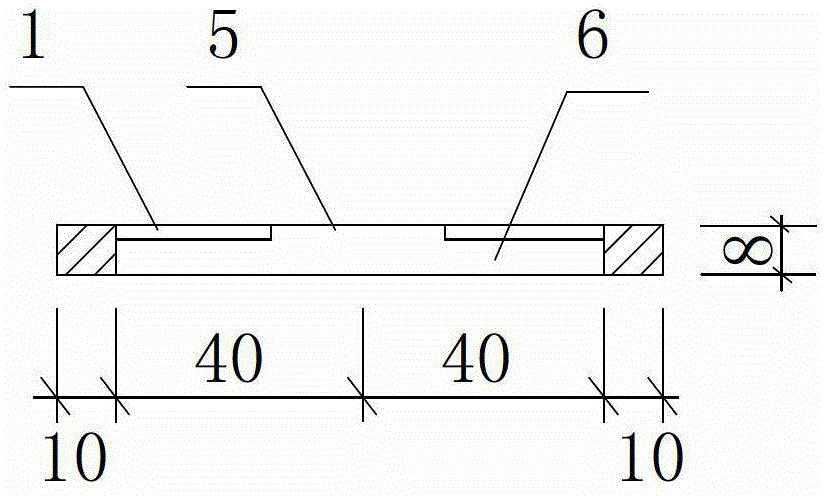 Irregular terrazzo facing high precision control positioning method