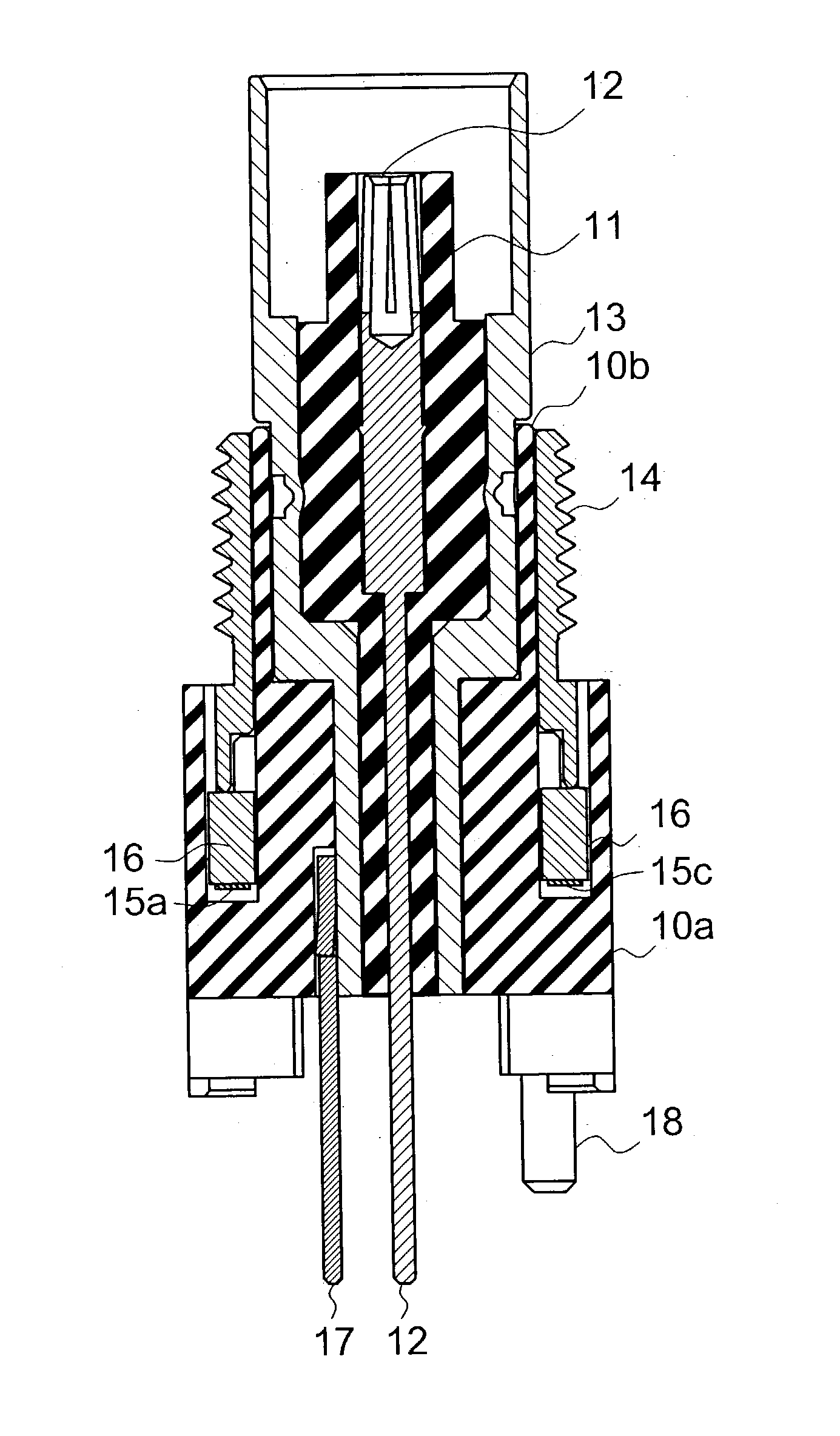 Coaxial connector and manufacture thereof