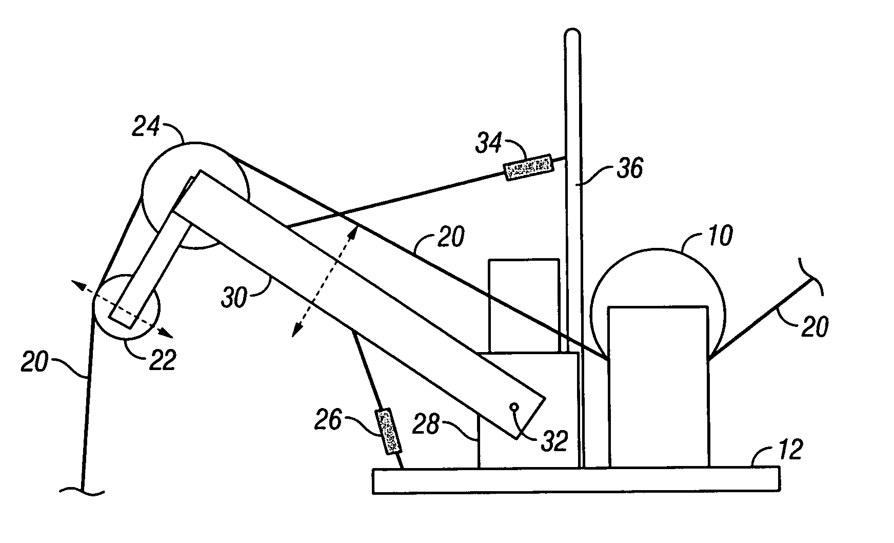 Cable handling system