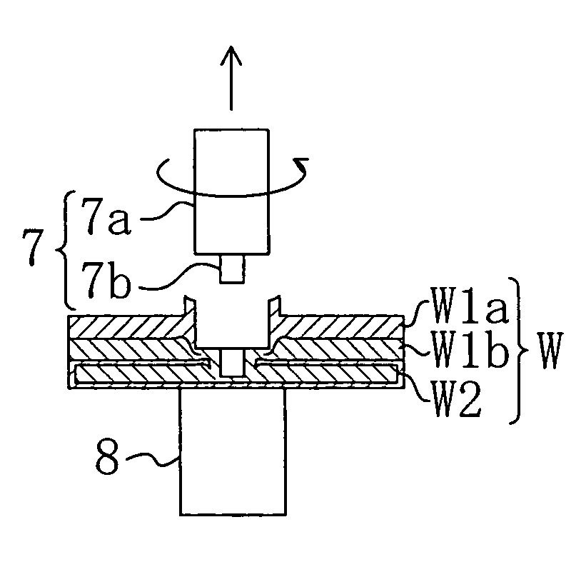 Friction spot joining method