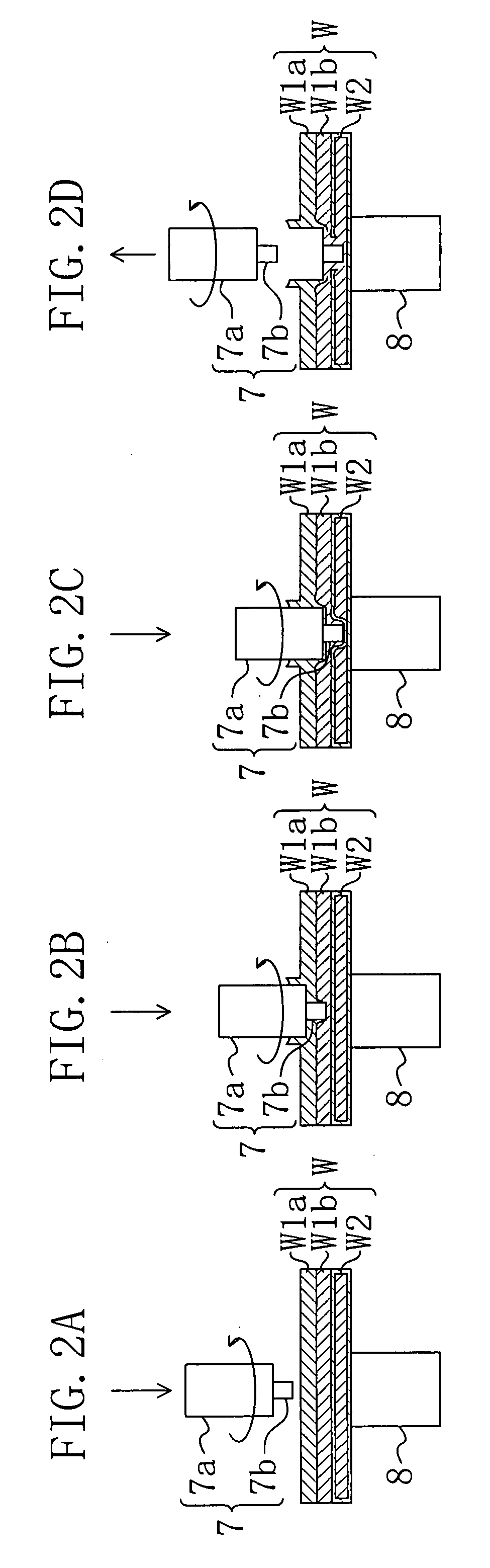 Friction spot joining method