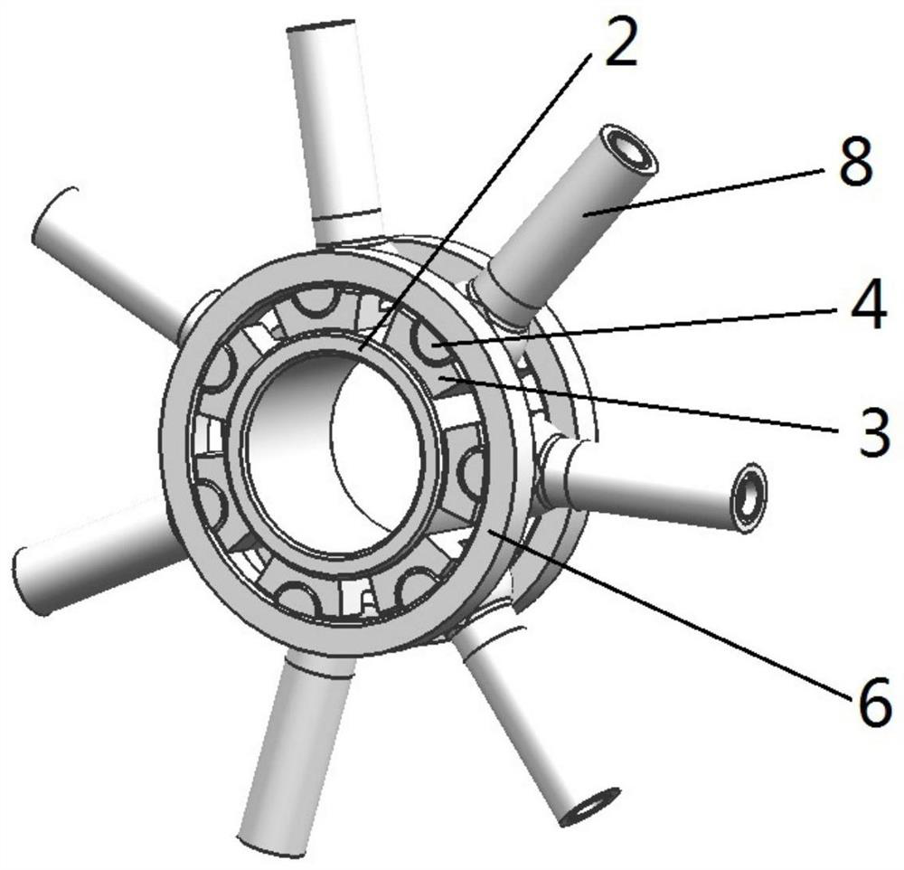 A plunger return device for crankshaft connecting rod radial piston pump