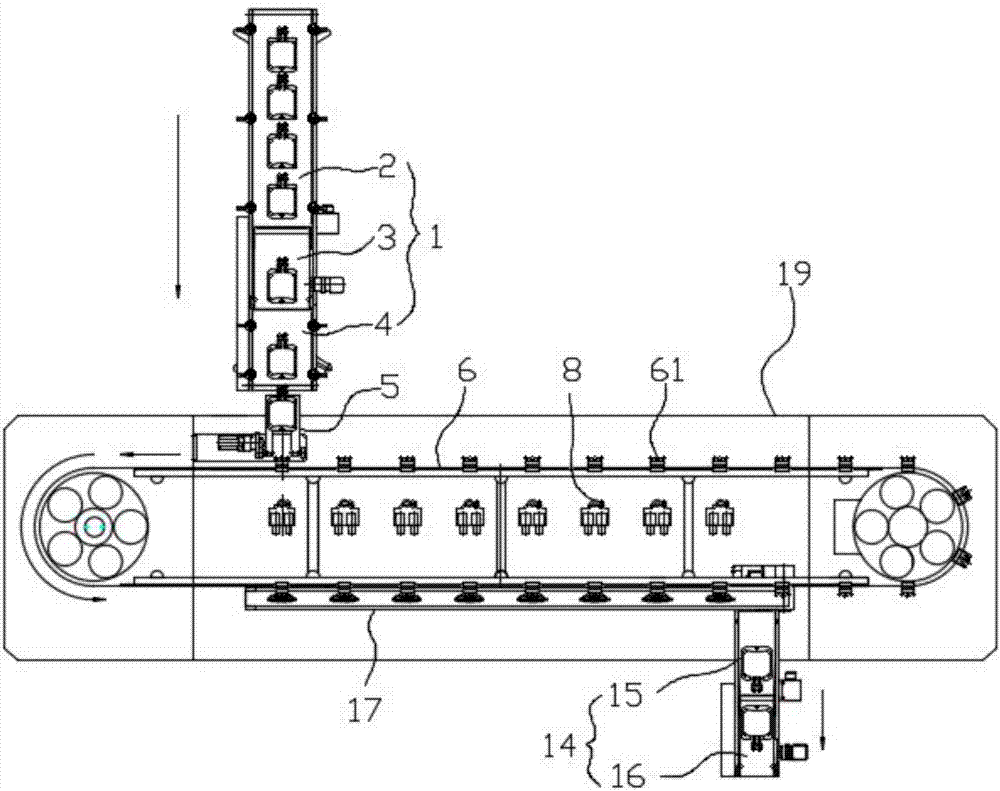 Automatic apparatus used for detecting foreign matters in soft-bag infusion