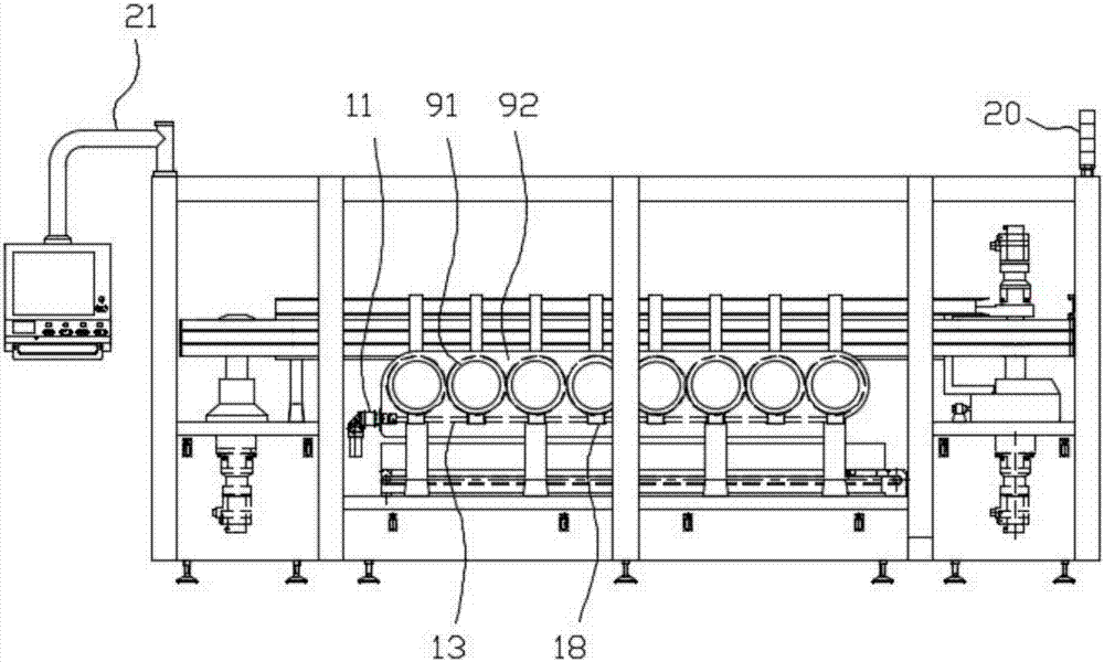 Automatic apparatus used for detecting foreign matters in soft-bag infusion