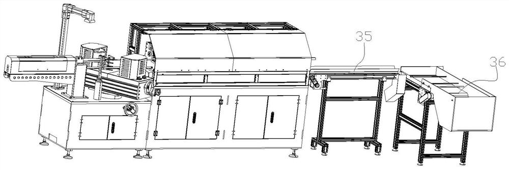 Winding and cutting device for paper tube production